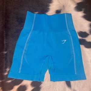 Neon Blue Gymshark Shorts